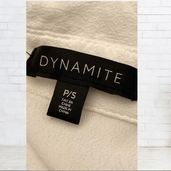 Dynamite Classic white blouse ✔️ - Picture 7 of 8